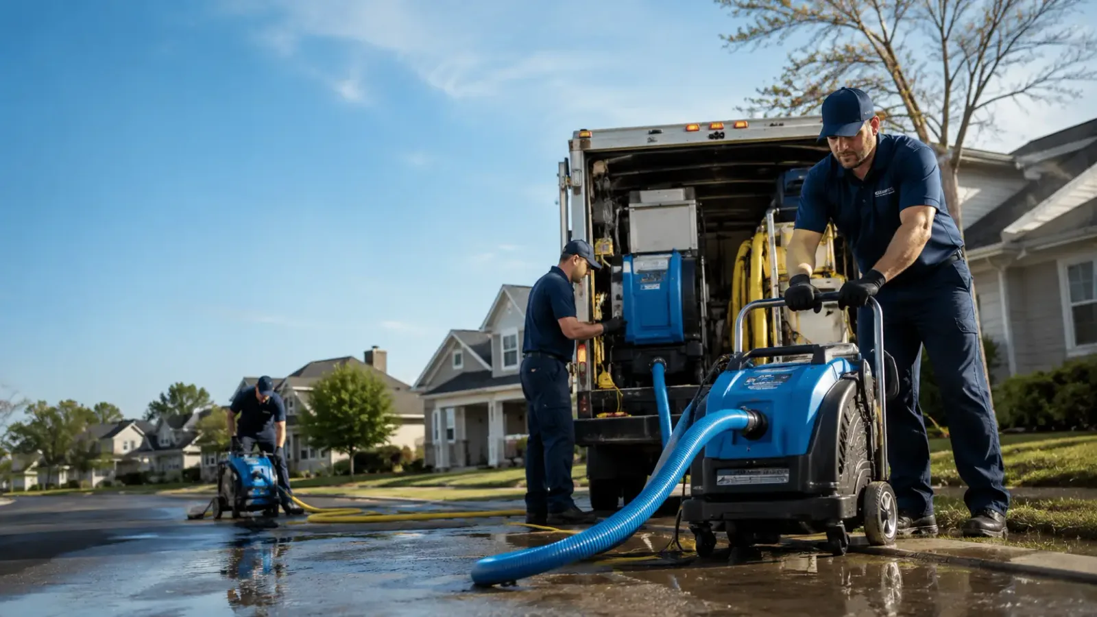 Flood Damage Cleanup in North Washington, PA